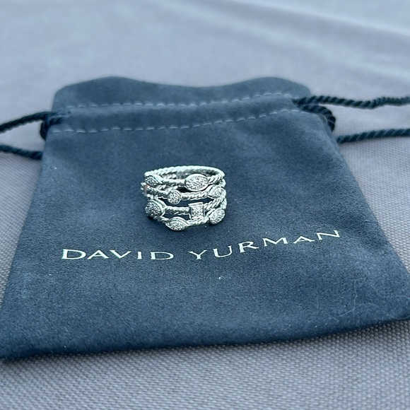 Original owner. VINTAGE David Yurman Confetti Collection ring Sterling silver - Picture 1 of 6
